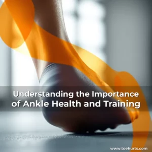 Artistic representation for Understanding the Importance of Ankle Health and Training