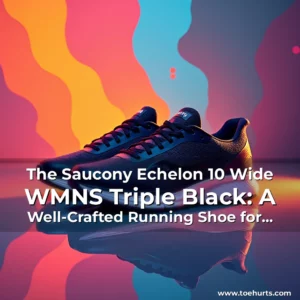 Read more about the article The Saucony Echelon 10 Wide WMNS Triple Black: A Well-Crafted Running Shoe for Women