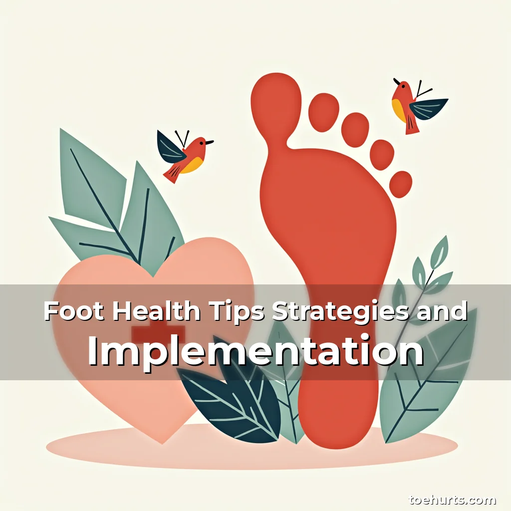 Read more about the article Foot Health Tips Strategies and Implementation