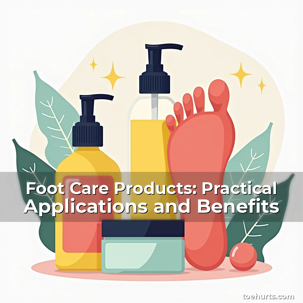 Read more about the article Foot Care Products: Practical Applications and Benefits