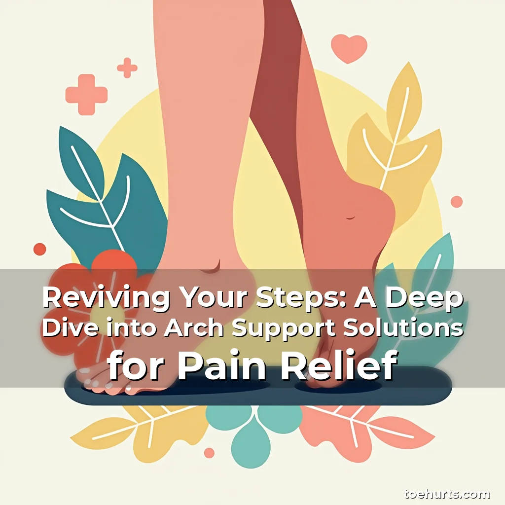 Read more about the article Reviving Your Steps: A Deep Dive into Arch Support Solutions for Pain Relief