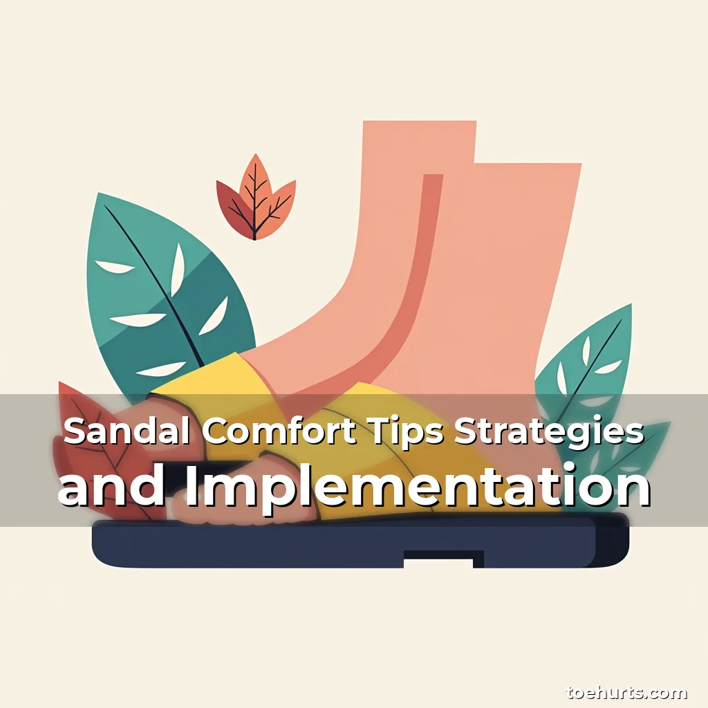 Read more about the article Sandal Comfort Tips Strategies and Implementation